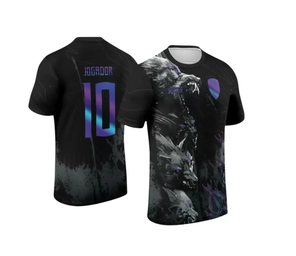 Interclasse Lobo: Camiseta Vetorizada Única