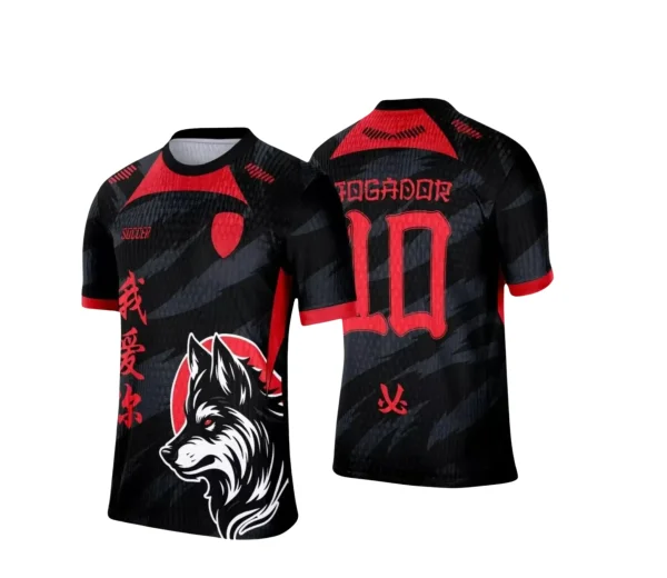 Interclasse Lobo: Camiseta Vetorizada Única