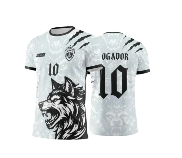 Interclasse Lobo: Camiseta Vetorizada Única
