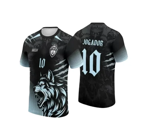 Interclasse Lobo: Camiseta Vetorizada Única