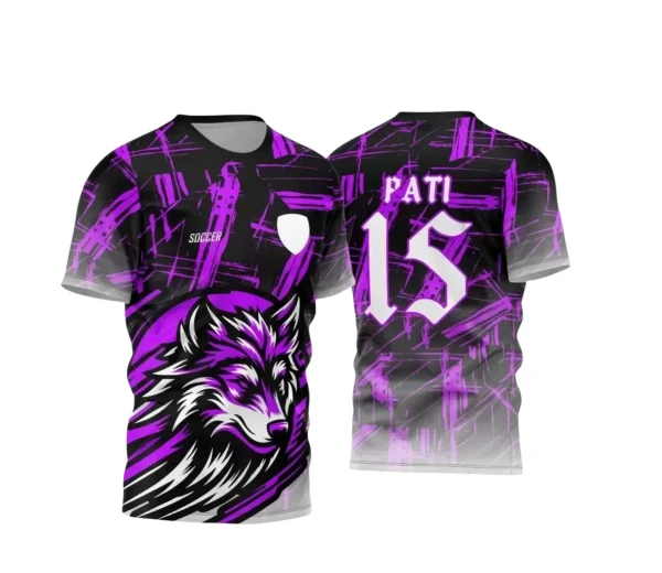 Interclasse Lobo: Camiseta Vetorizada Única