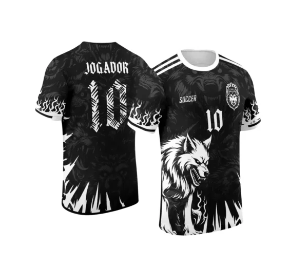 Interclasse Lobo: Camiseta Vetorizada Única