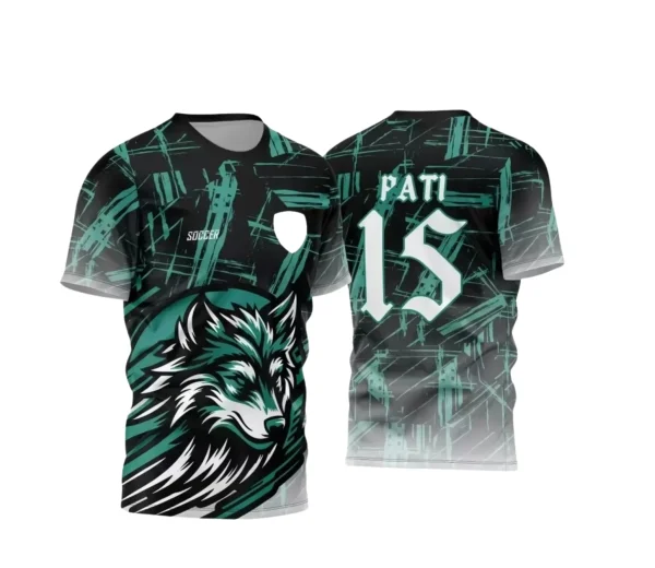 Interclasse Lobo: Camiseta Vetorizada Única