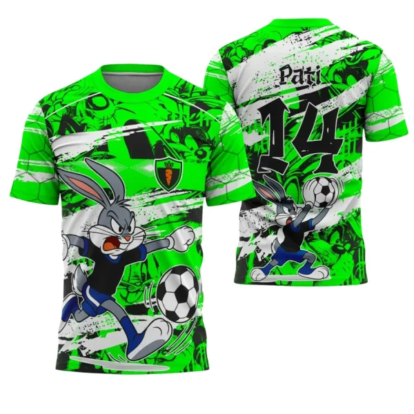 Interclasse Pernalonga: camiseta criativa 2025 exclusiva