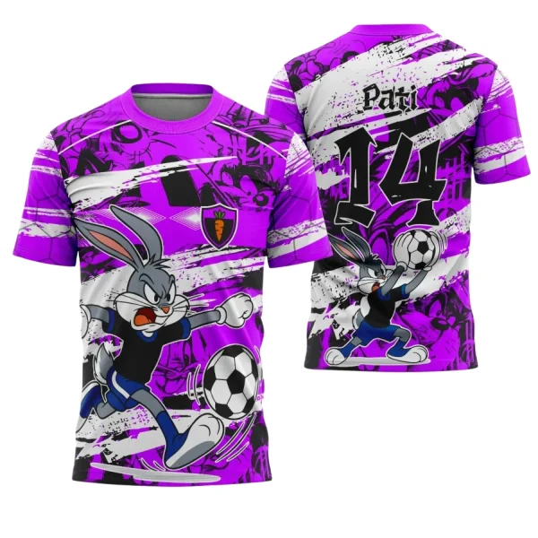 Interclasse Pernalonga: camiseta criativa 2025 exclusiva