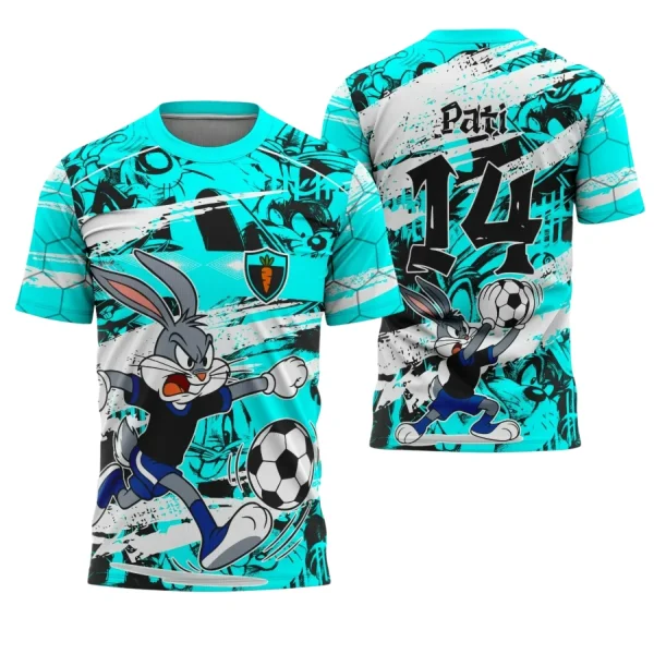 Interclasse Pernalonga: camiseta criativa 2025 exclusiva