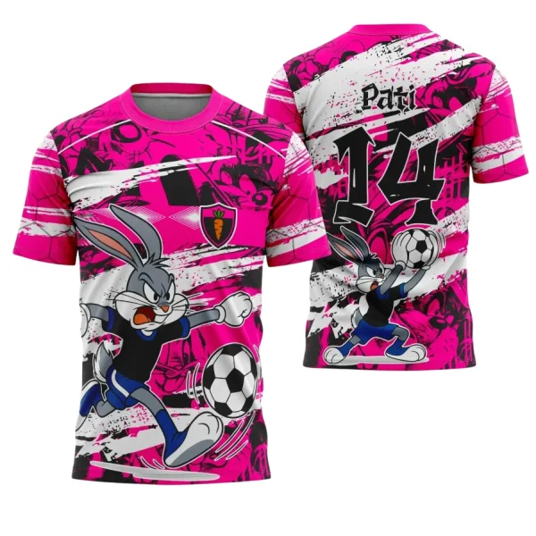 Interclasse Pernalonga: camiseta criativa 2025 exclusiva