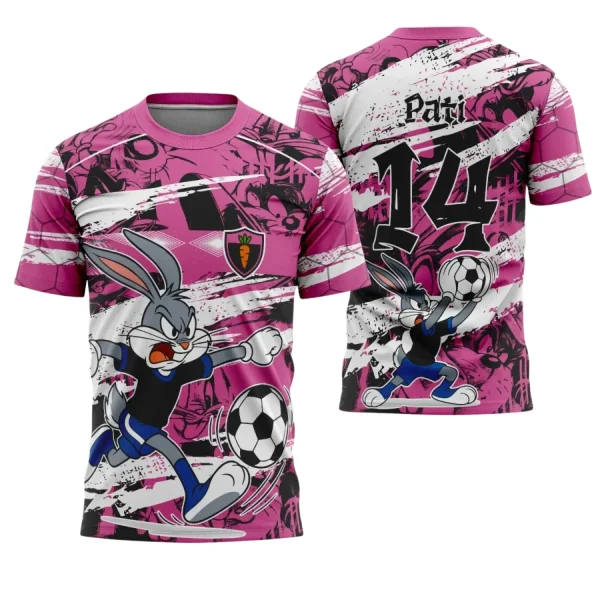 Interclasse Pernalonga: camiseta criativa 2025 exclusiva