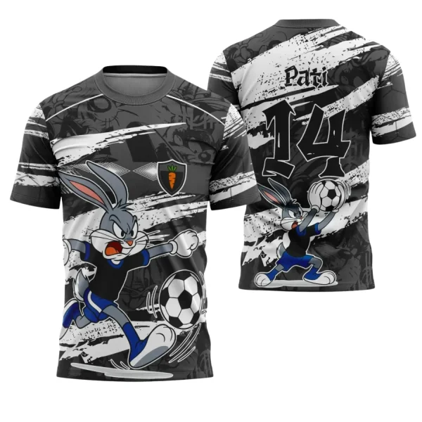 Interclasse Pernalonga: camiseta criativa 2025 exclusiva