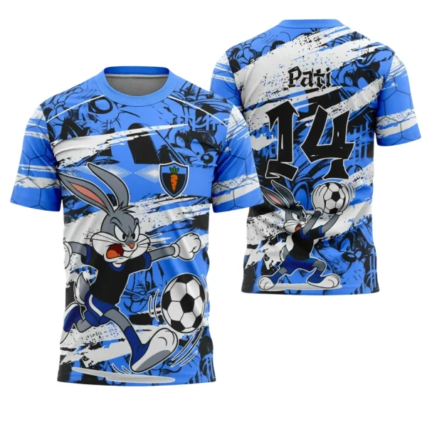 Interclasse Pernalonga: camiseta criativa 2025 exclusiva