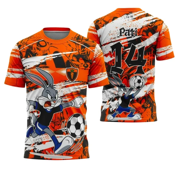 Interclasse Pernalonga: camiseta criativa 2025 exclusiva