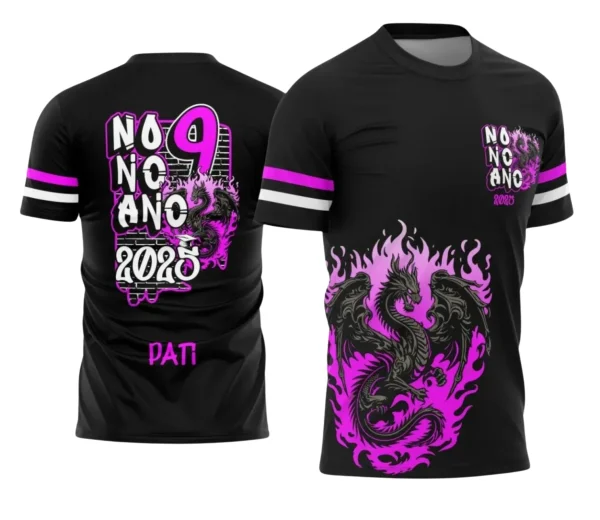 Camiseta Nono Ano Tema Dragão | Doces Desenhos