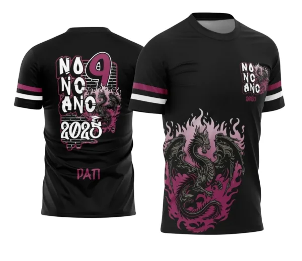 Camiseta Nono Ano Tema Dragão | Doces Desenhos