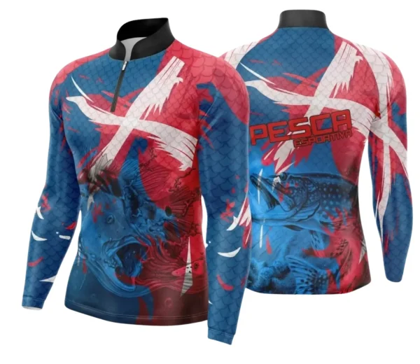 Camiseta de Pesca Esportiva – Templates Prontos