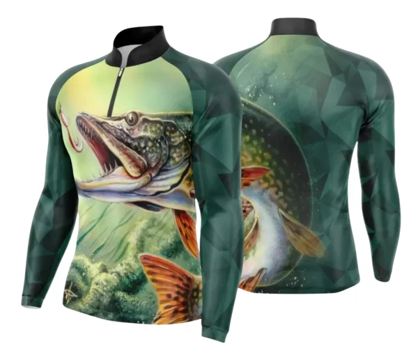Camiseta de Pesca Esportiva – Templates Prontos