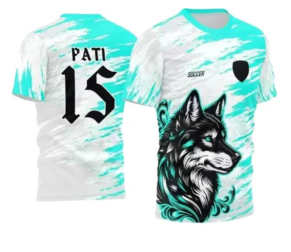 Camisa Interclasse Escolar Tema Lobo | Doces Desenhos