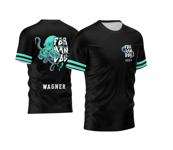 Template Camisa Formandos 2024 Polvo Verde Água