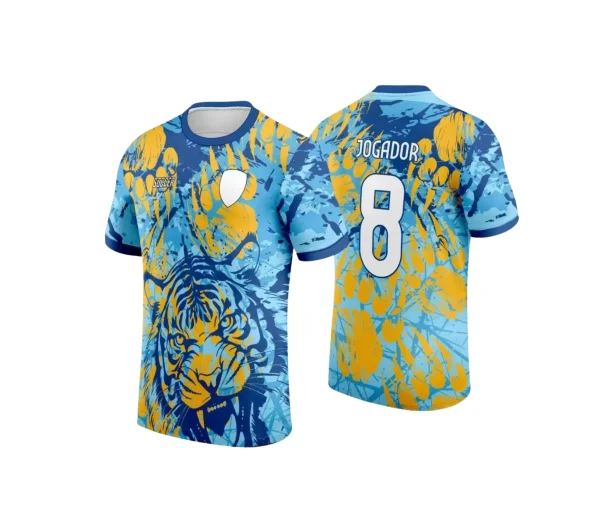 Template Camisa Interclasse 2024 - Tigre Azul

