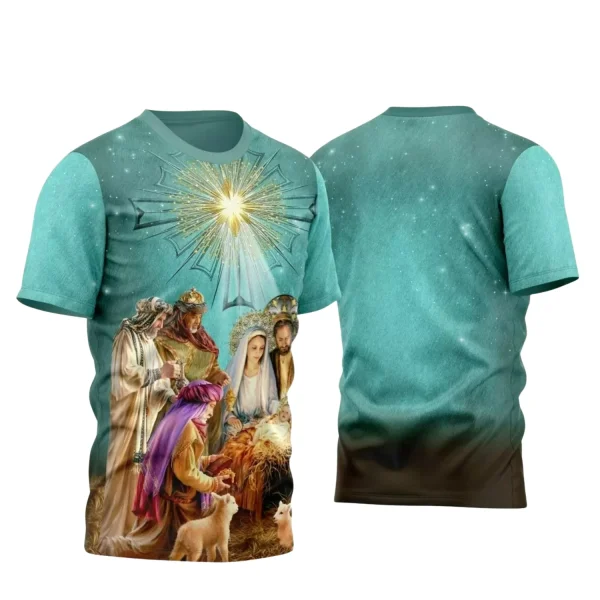 Template Camisa - Natal 2024 -  Sagrada Família