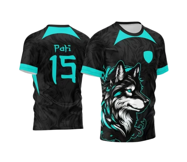 Template Camisa Preta- Interclasse 2024 - Jogos Internos 2024 - Lobo 