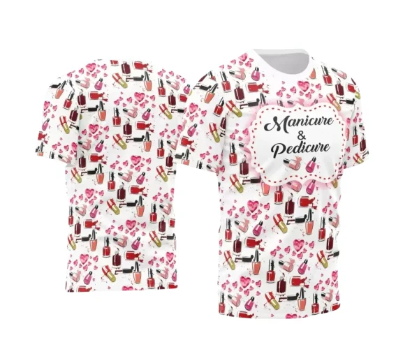 Template Camisa Profissão - Manicure 2024