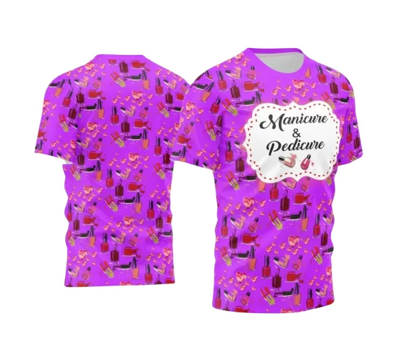 Template Camisa Profissão - Manicure 2024