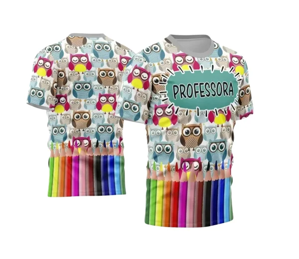Template Camisa Profissão - Professora 2024