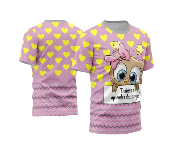 Template Camisa Profissão - Professora 2024