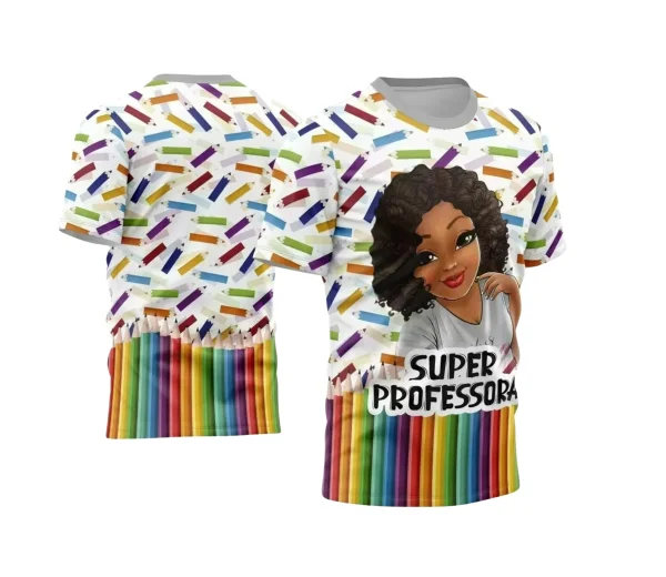 Template Camisa Profissão - Professora 2024