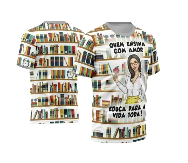 Template Camisa Profissão - Professora 2024