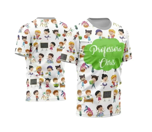 Template Camisa Profissão - Professora 2024