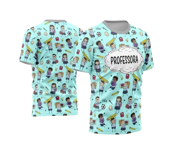 Template Camisa Profissão - Professora 2024