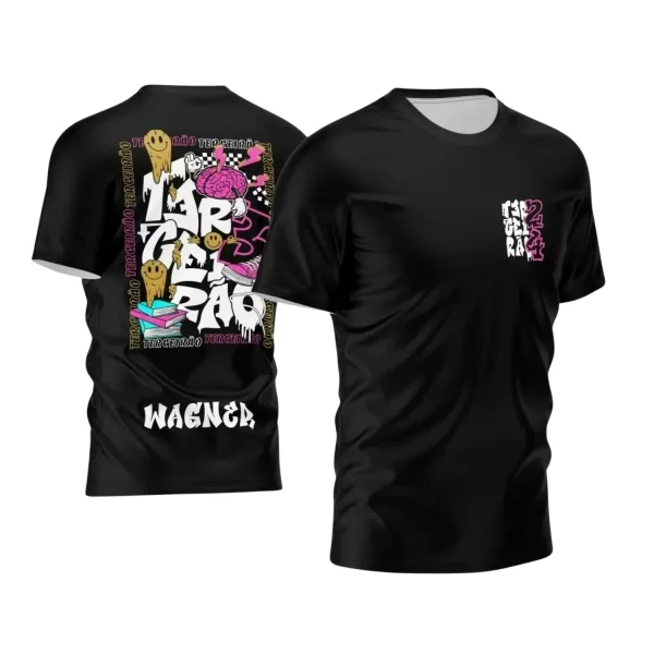 Template Camisa Terceirão 2024 Novo Estilo Cérebro