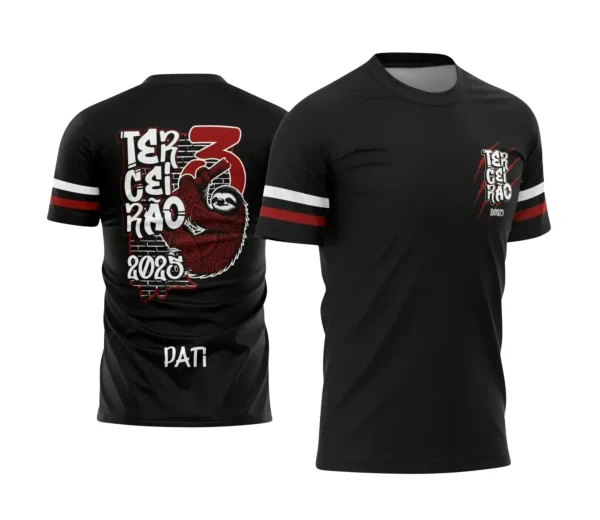 Terceirão Bicho Preguiça: Estampa Camiseta Escolar 2025