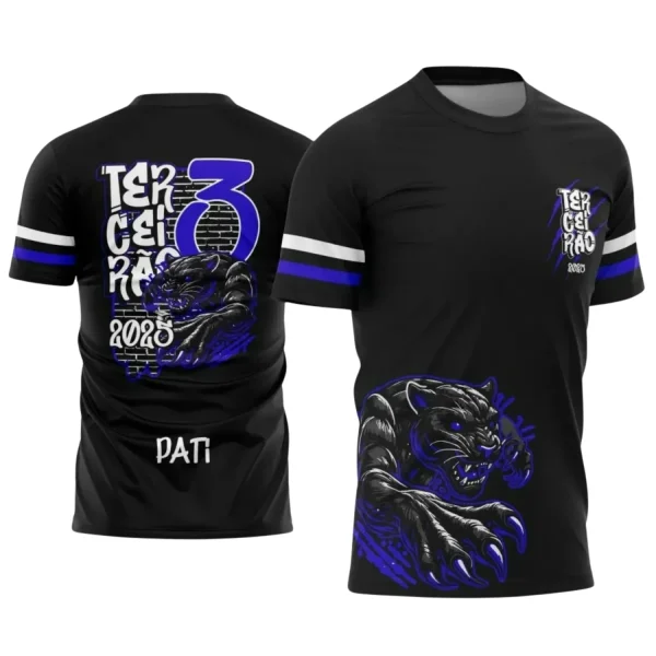 Uniforme Escolar 2025 – Estampa Exclusiva Pantera Terceirão