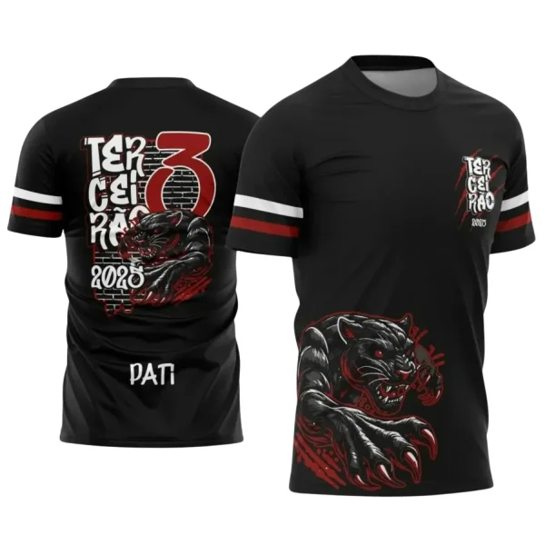 Uniforme Escolar 2025 – Estampa Exclusiva Pantera Terceirão