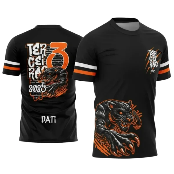 Uniforme Escolar 2025 – Estampa Exclusiva Pantera Terceirão