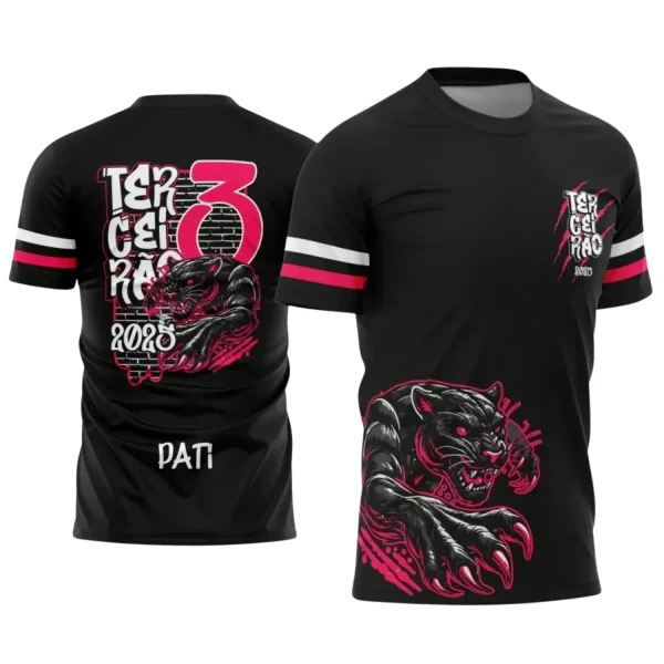 Uniforme Escolar 2025 – Estampa Exclusiva Pantera Terceirão