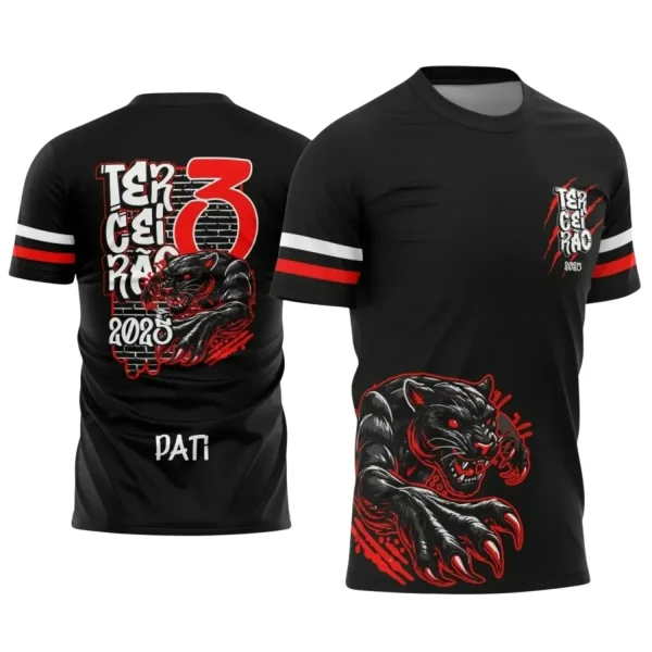 Uniforme Escolar 2025 – Estampa Exclusiva Pantera Terceirão