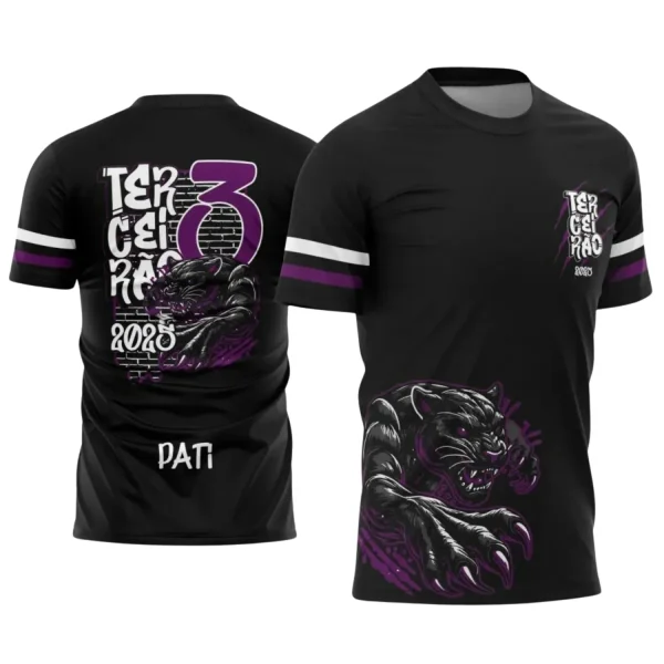 Uniforme Escolar 2025 – Estampa Exclusiva Pantera Terceirão