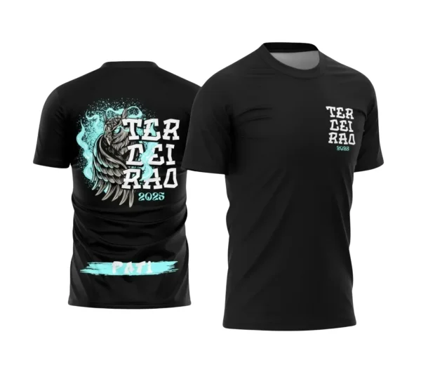 Uniforme Escolar: Estilo Coruja Terceirão 2025 em Vetor