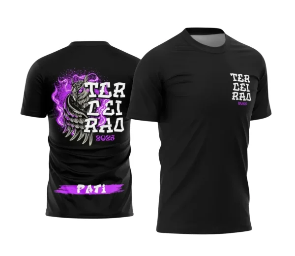 Uniforme Escolar: Estilo Coruja Terceirão 2025 em Vetor