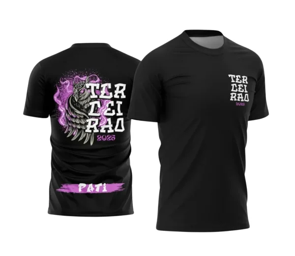 Uniforme Escolar: Estilo Coruja Terceirão 2025 em Vetor