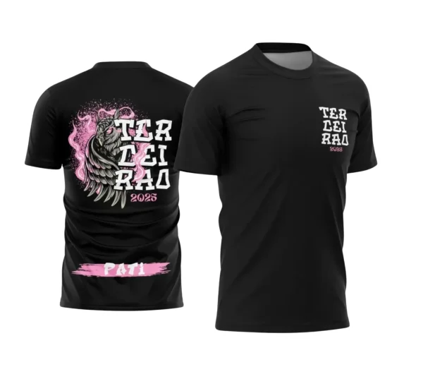 Uniforme Escolar: Estilo Coruja Terceirão 2025 em Vetor