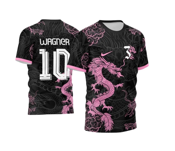 Vetor Camisa InterClasse 2024 Dragão Rosa
