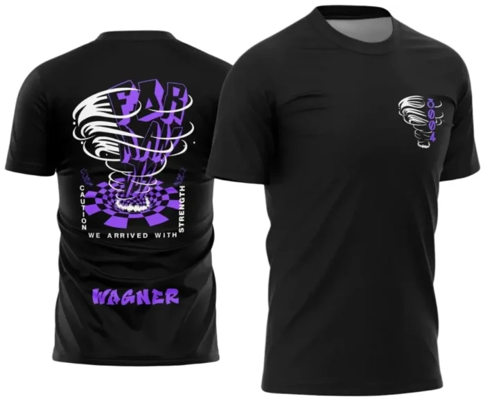 Uniforme Escolar 2025: Estampa Vetor Estilo Furacão